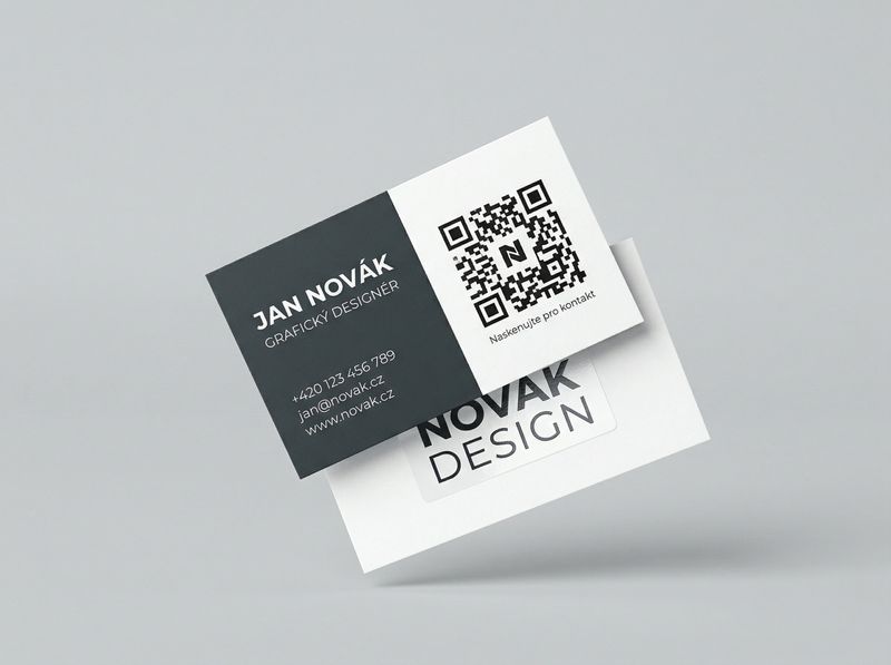 Vizitky s QR kódem – obrázek 2