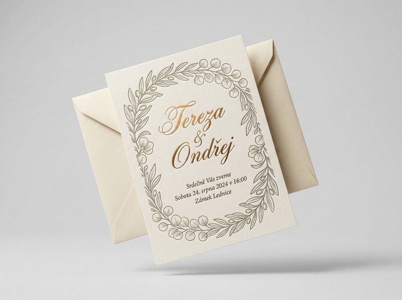 Svatební oznámení – obrázek 1