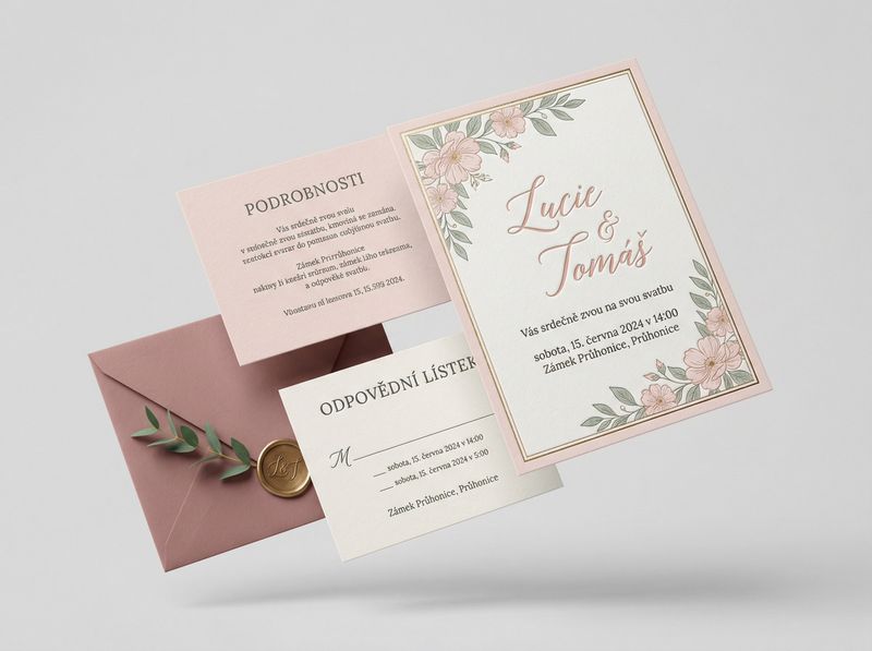 Svatební oznámení – obrázek 4