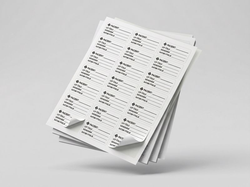 Samolepicí štítky A4 – obrázek 2