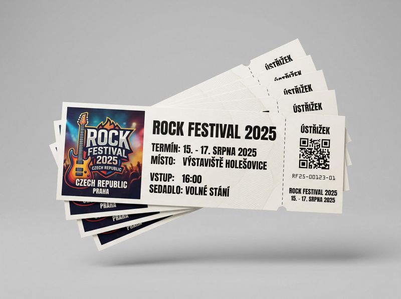 Vstupenky a lístky – obrázek 1