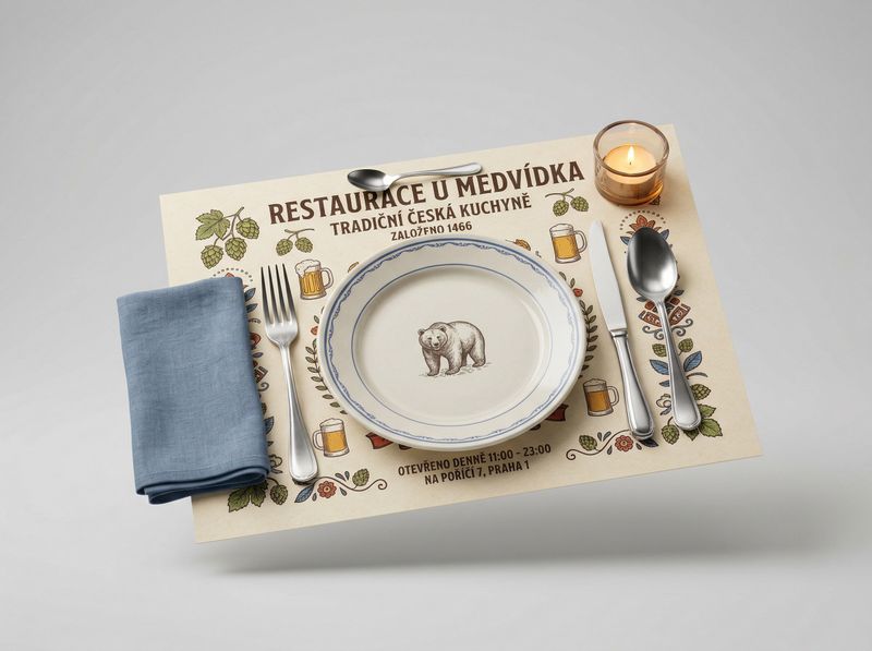 Papírové prostírání – obrázek 3